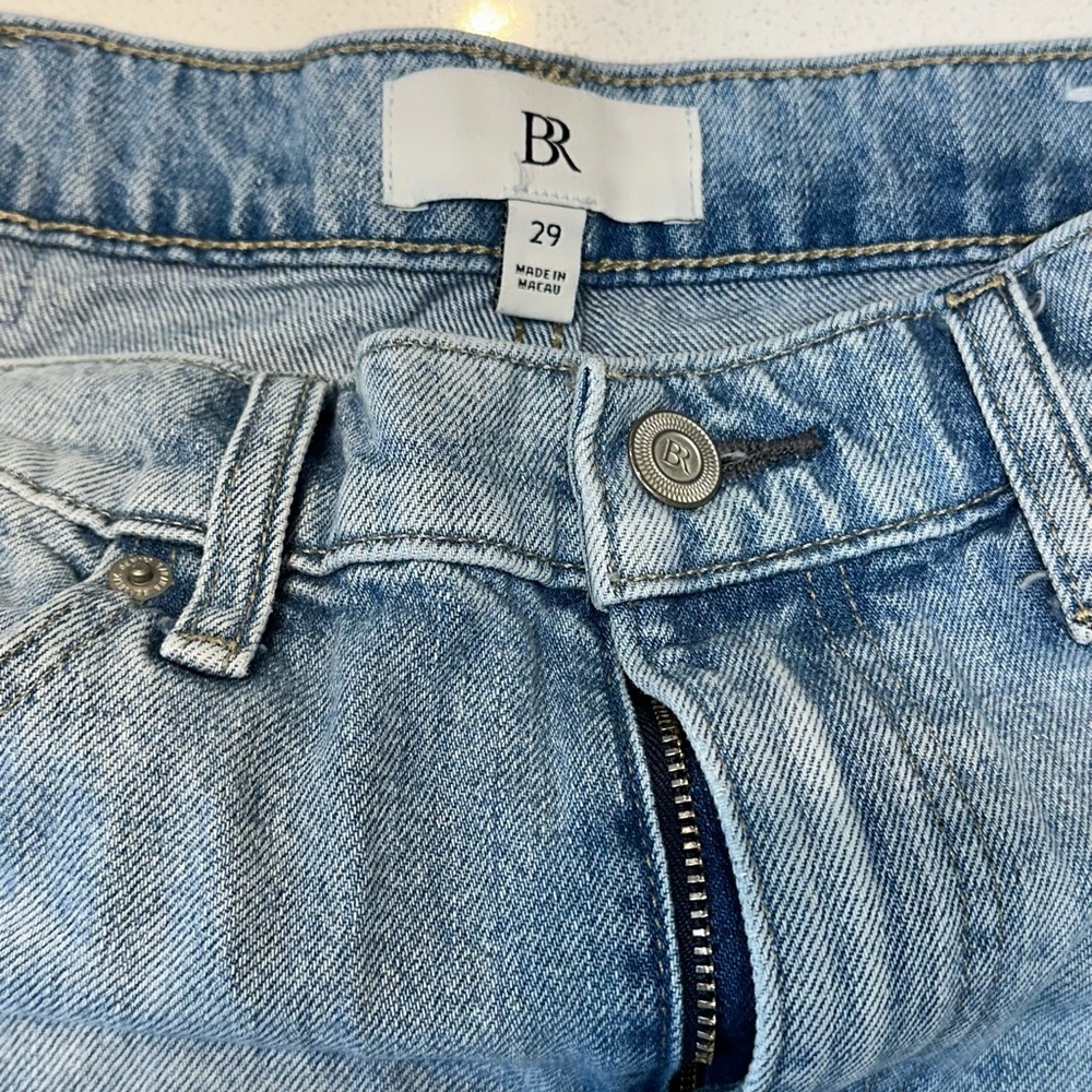 Banana Republic Icon Wide Leg Blue Jeans - Picture 2 of 6